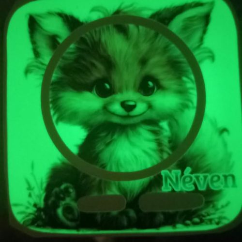 Sticker phosphorescent personnalisé pour boîte à histoires V2