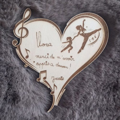 Magnet de remerciement personnalisé